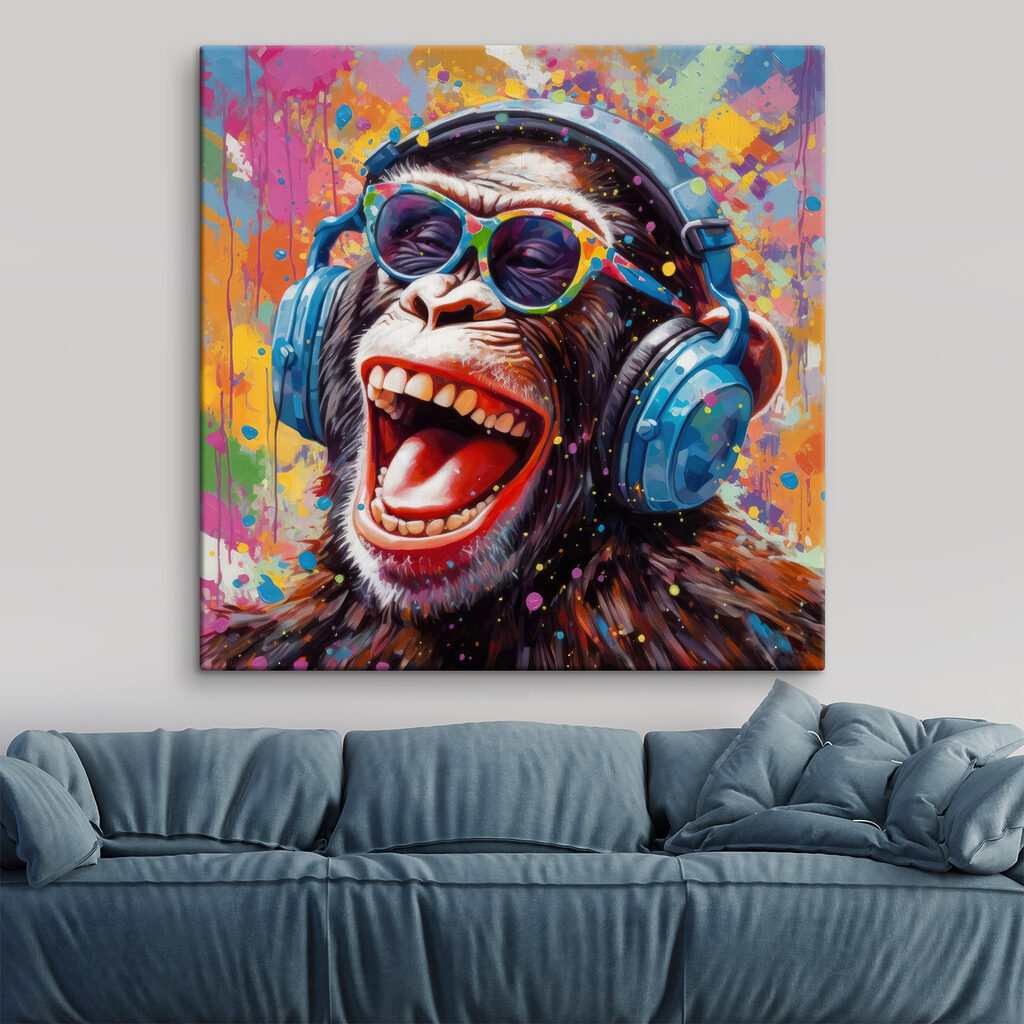 Macaco a rir — interior 3