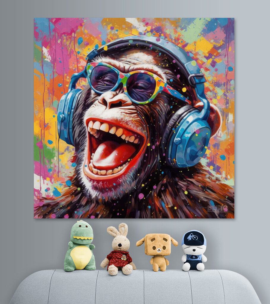 Macaco a rir — interior 2