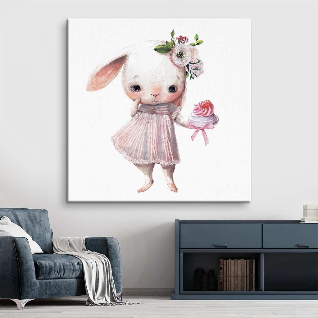 Coelhinho com bolinho — interior 2