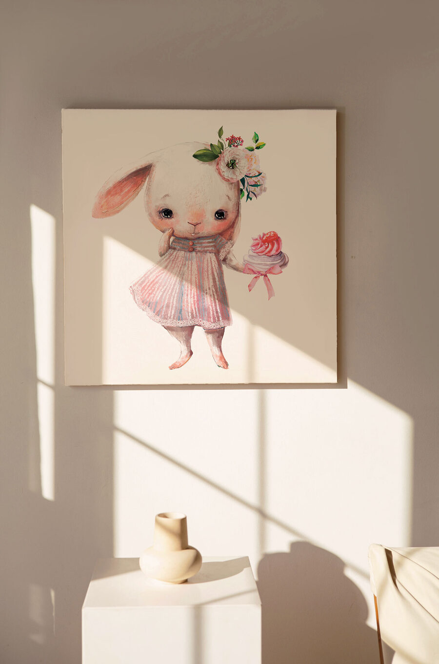 Coelhinho com bolinho — interior 1