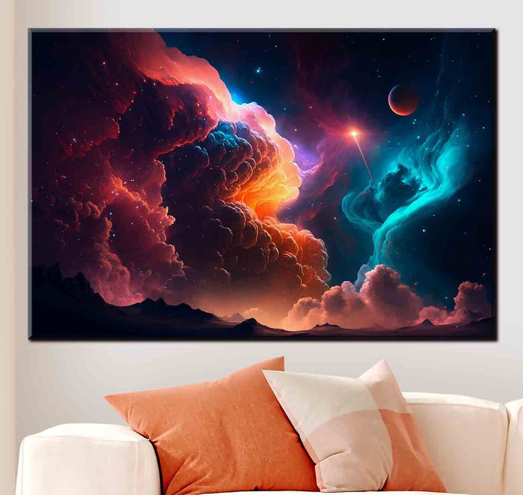 Nebulosas que se juntam — interior 2