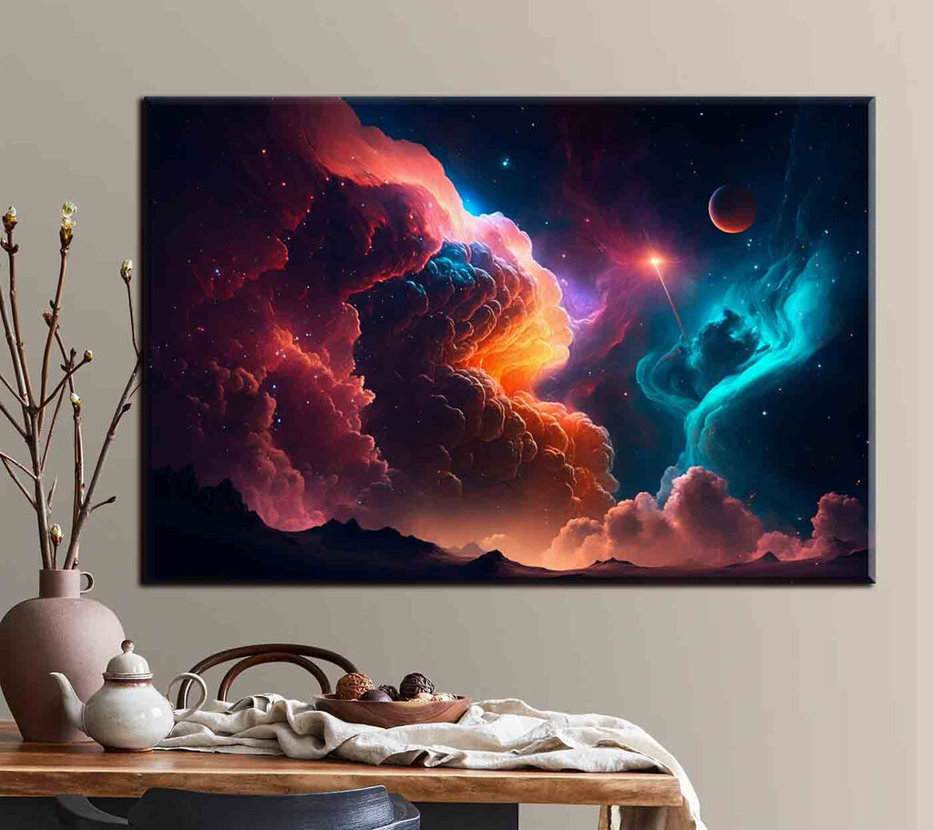 Nebulosas que se juntam — interior 1