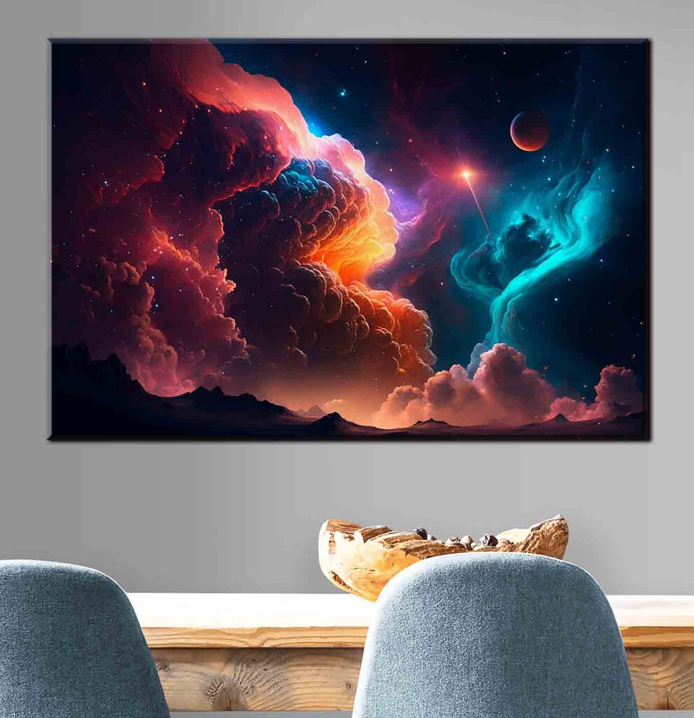 Nebulosas que se juntam — interior 3