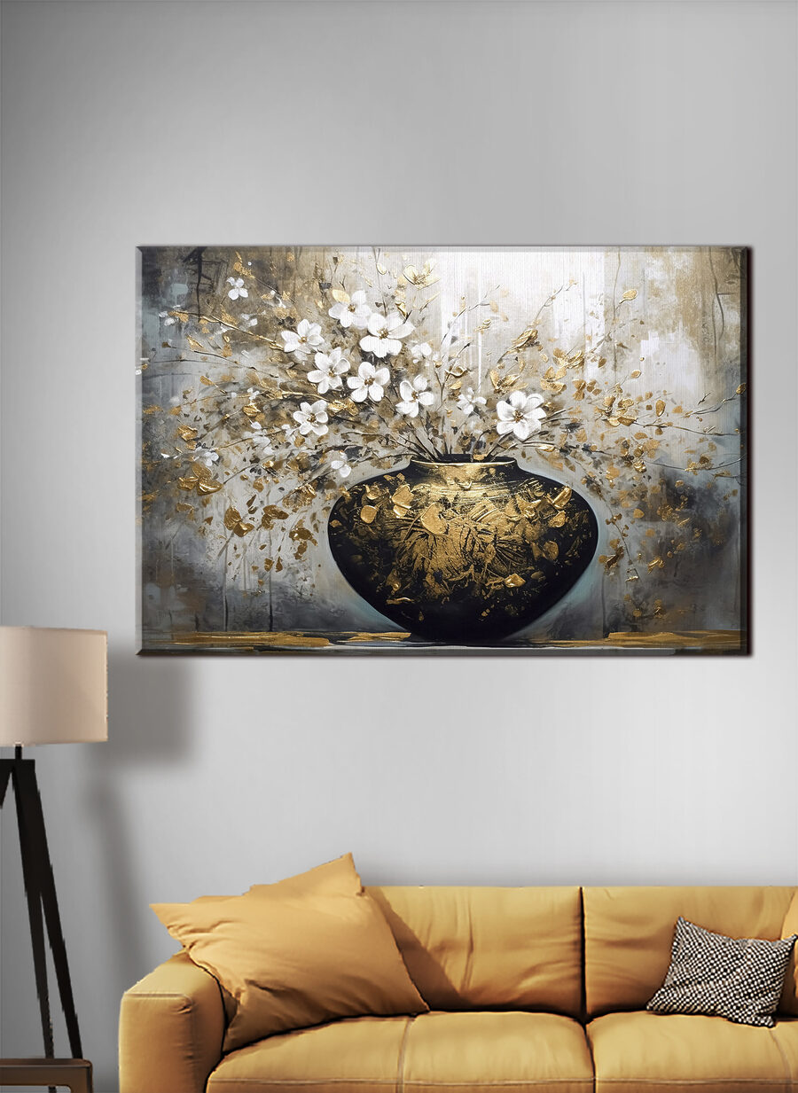 Vaso com flores — interior 2