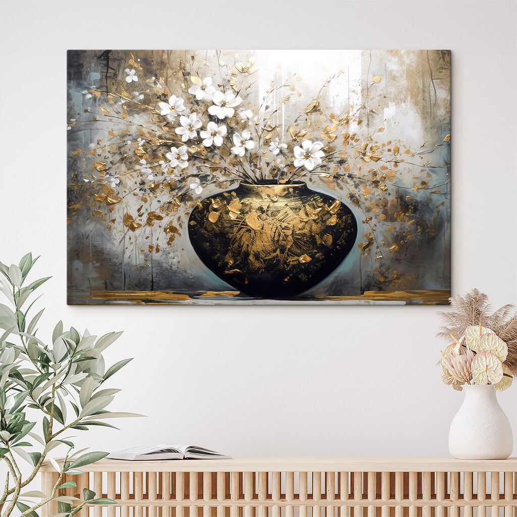 Vaso com flores — interior 3