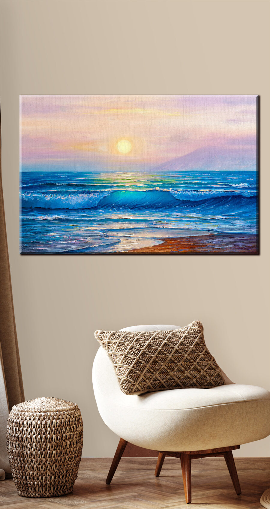 Sol entre ondas suaves — interior 2