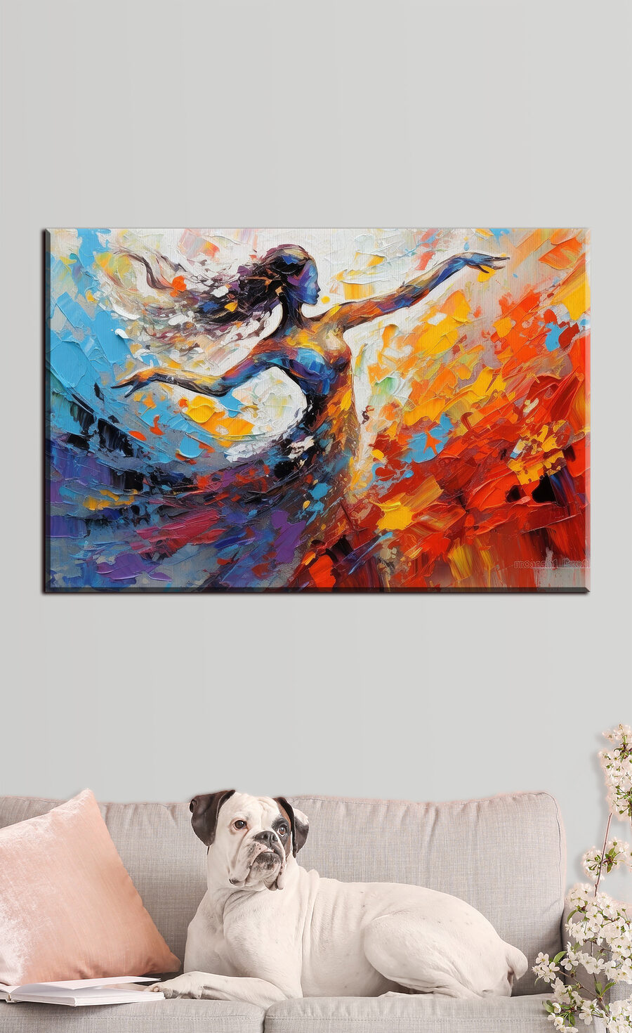 Dança em cores — interior 1