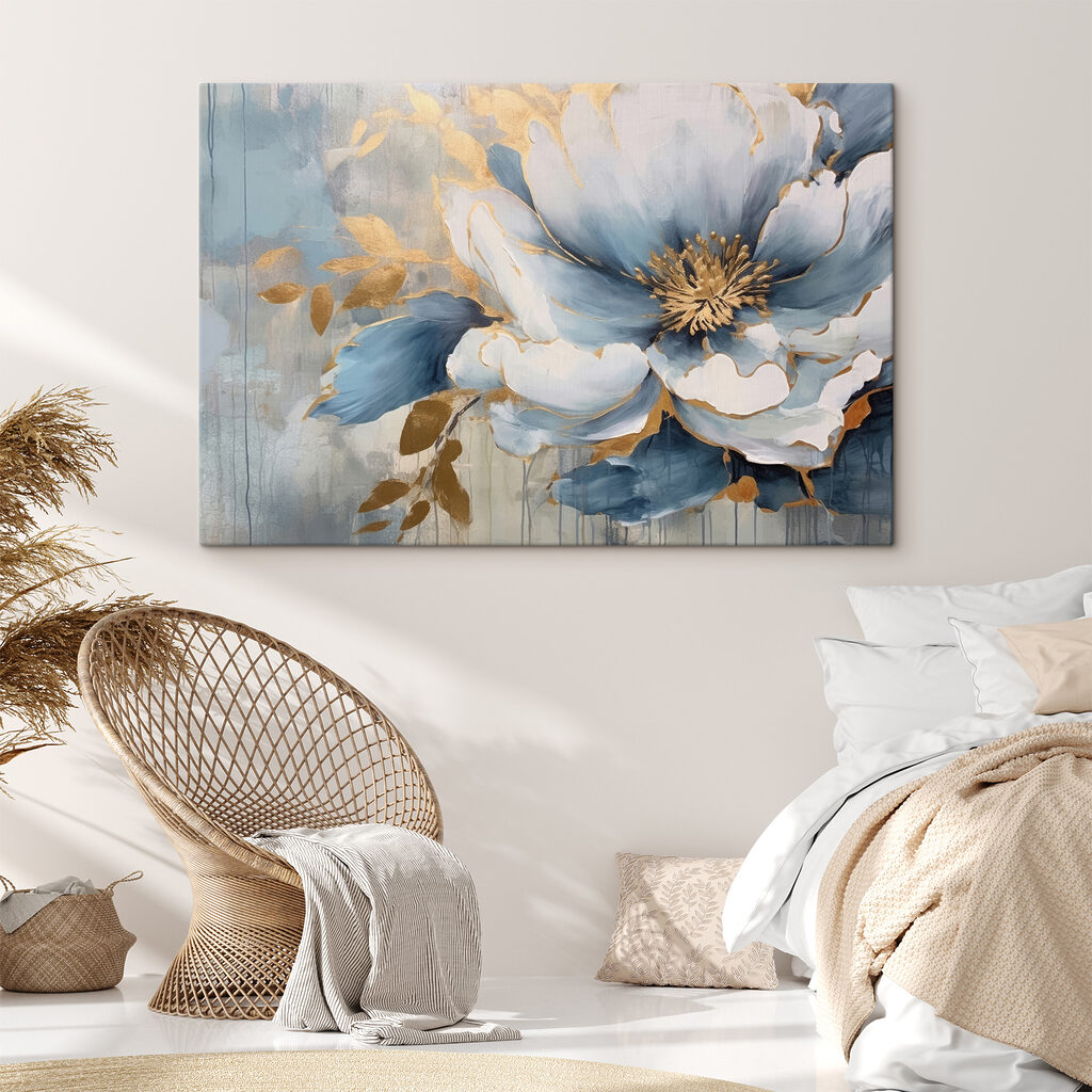 Flor de sombras azuis — interior 3