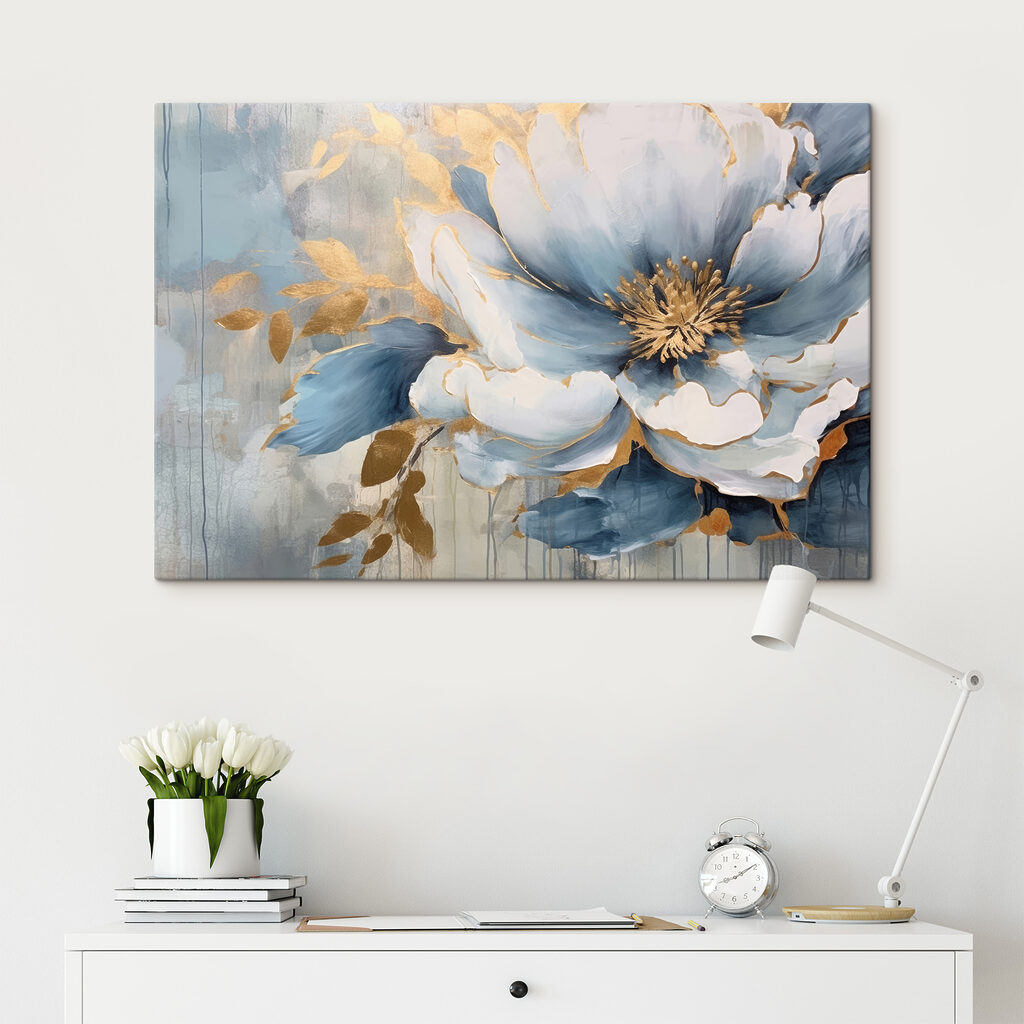 Flor de sombras azuis — interior 5