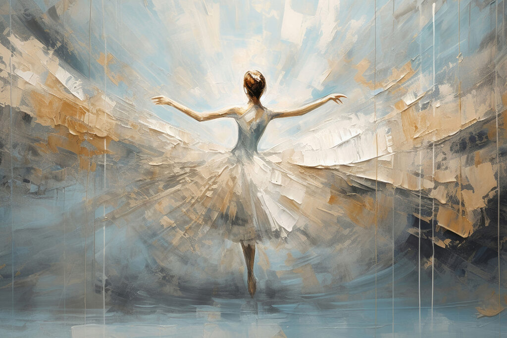 Salto na luz — design completo