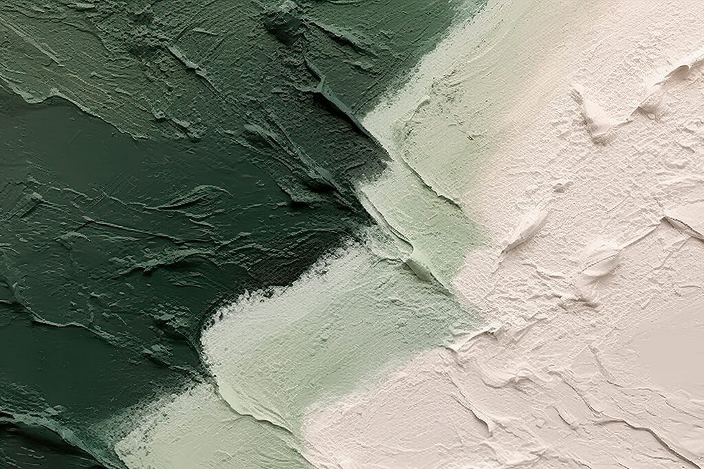 Verde toca o branco — design completo