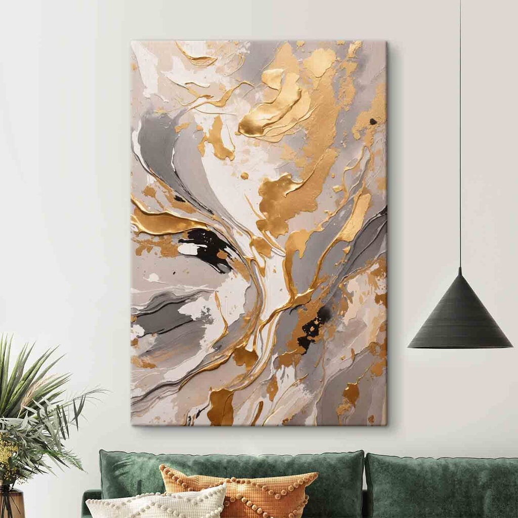 Dourado entre correntes cinzentas — interior 2