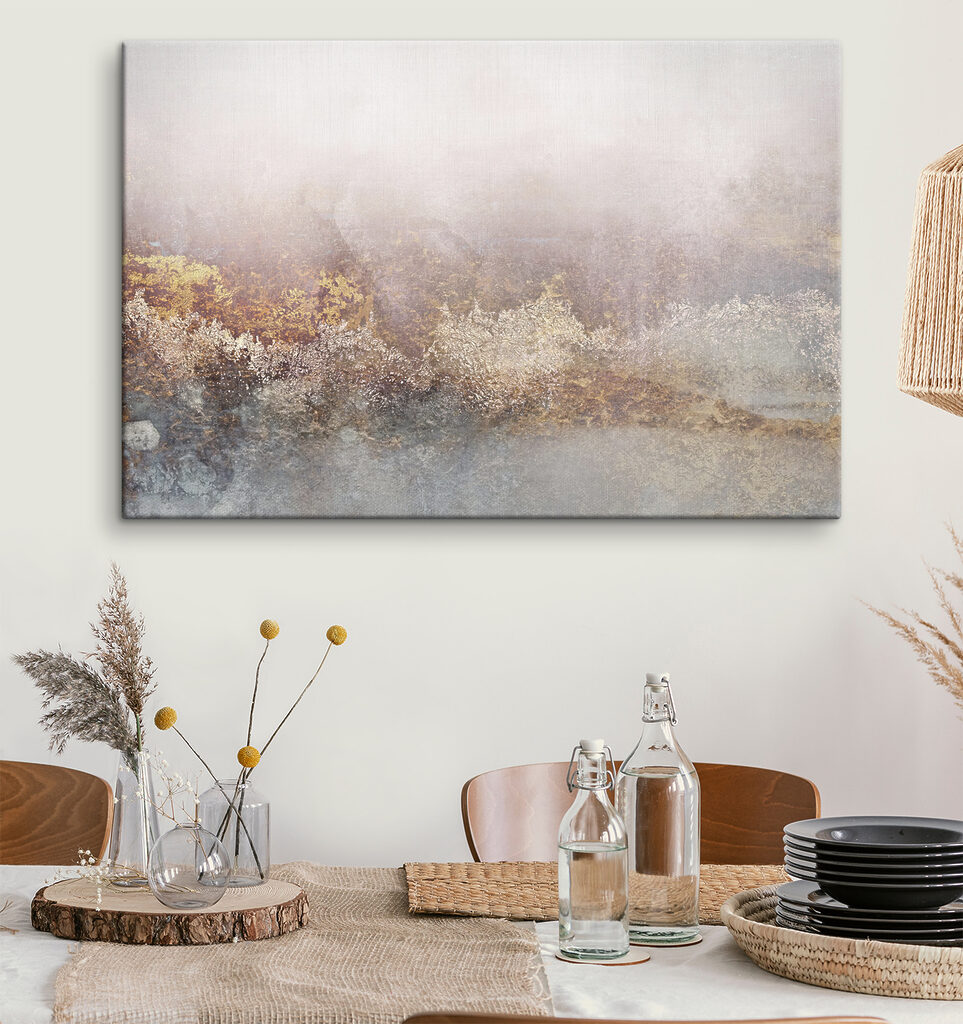 Dourado na névoa rosa — interior 3