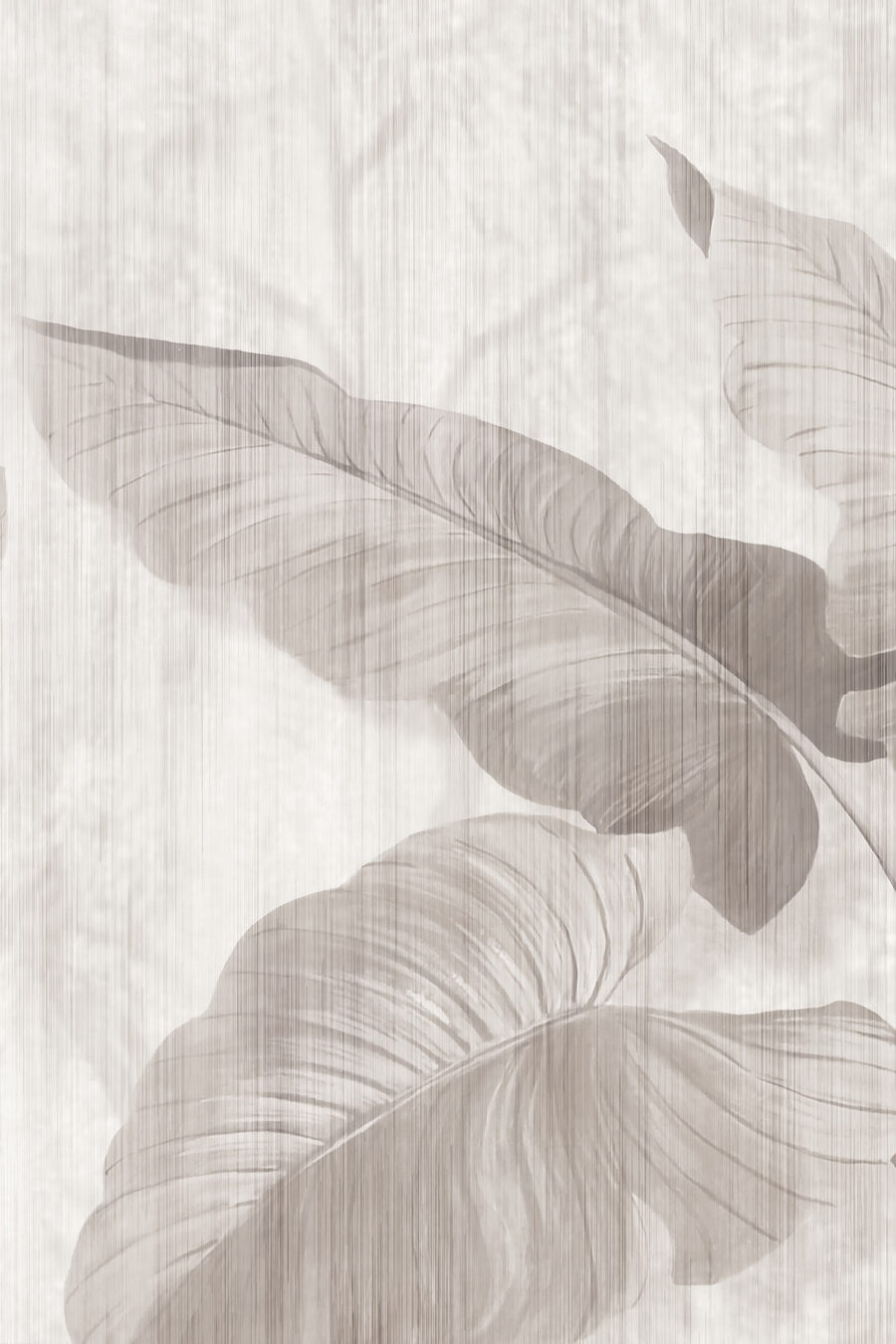 Folhas em cinzento — design completo