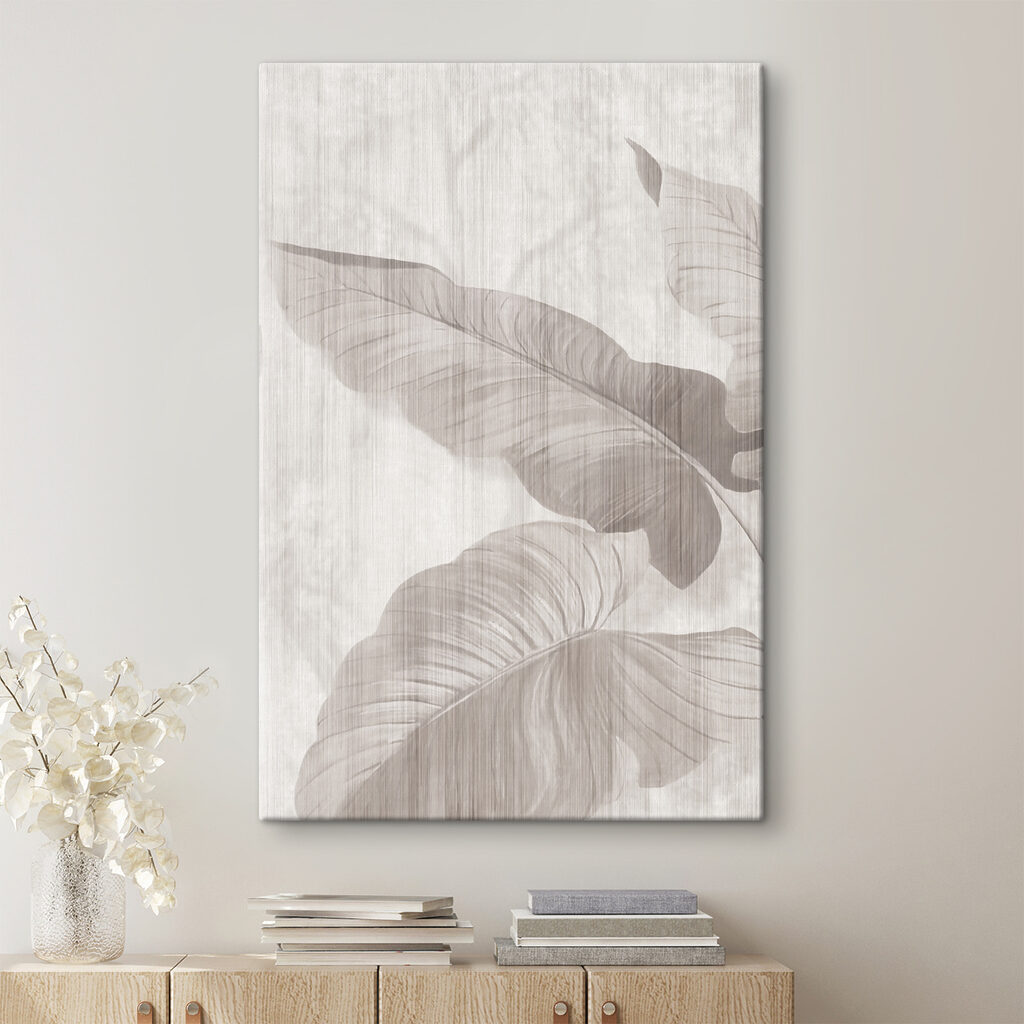 Folhas em cinzento — interior 1