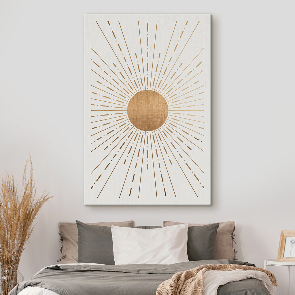 Sol de raios finos — interior 2