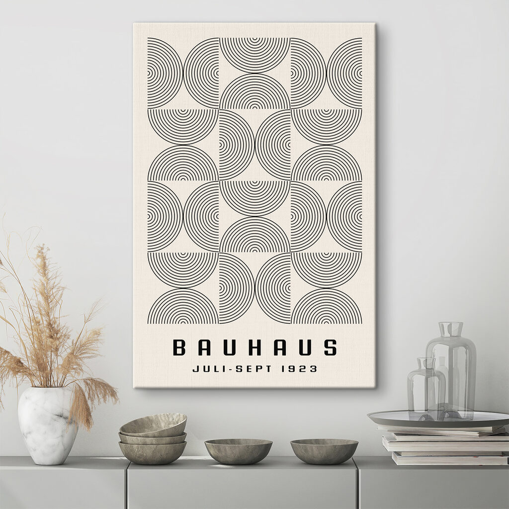 Bauhaus em arcos finos — interior 1