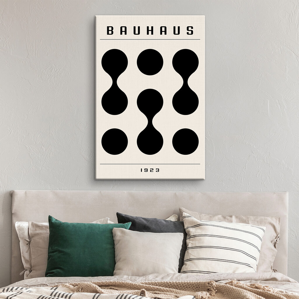 Bauhaus em formas pretas — interior 6