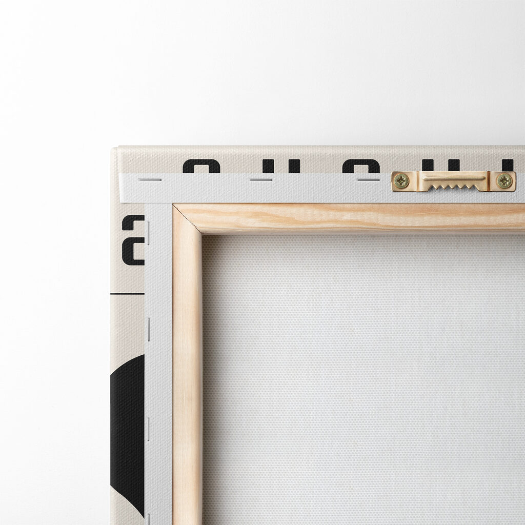 Bauhaus em formas pretas — verso