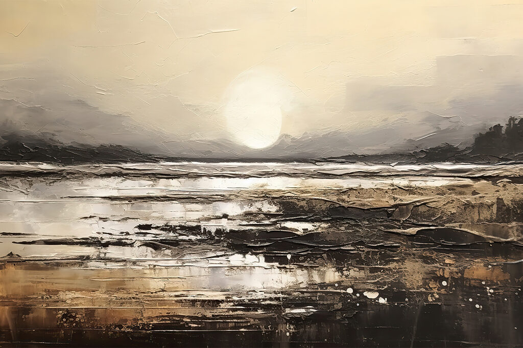Sol sobre terra molhada — design completo