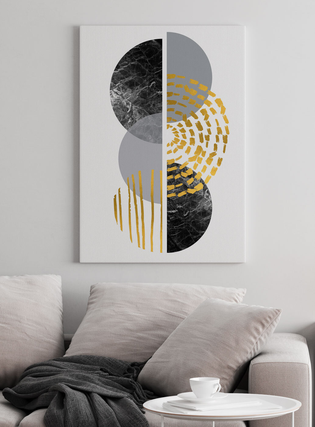 Pontos entre semicírculos — interior 2