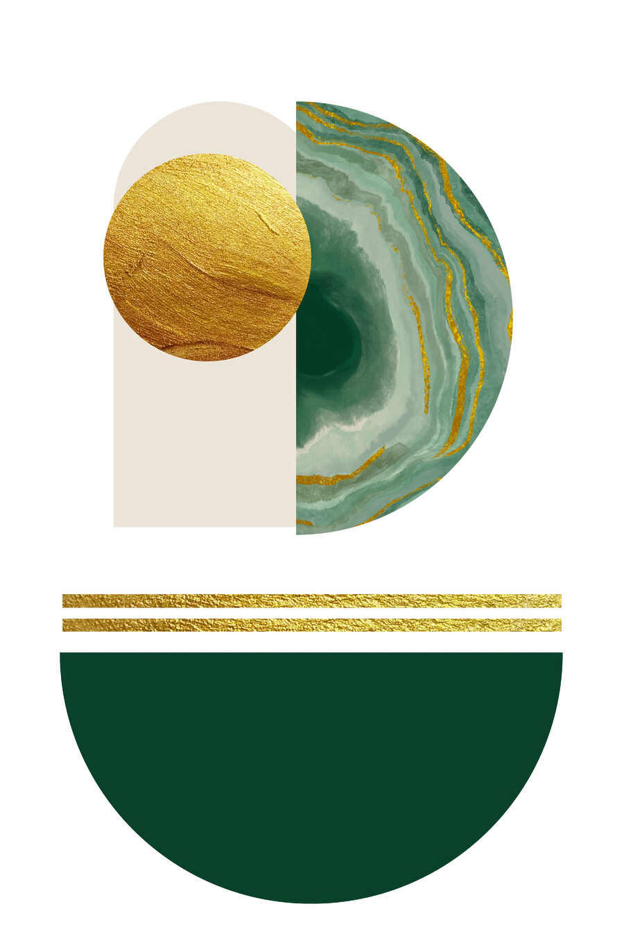 Meio mundo em verde — design completo