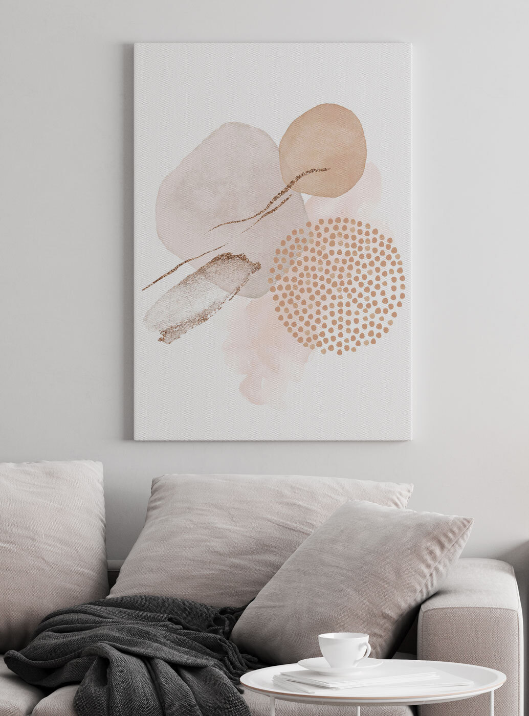 Formas leves com pontos — interior 2