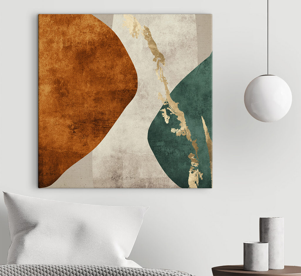 Dourado entre duas formas — interior 2