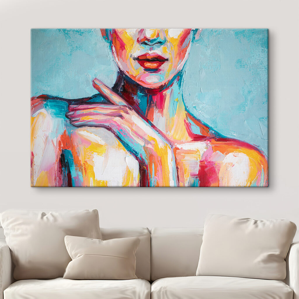 Figura em cores vivas — interior 5