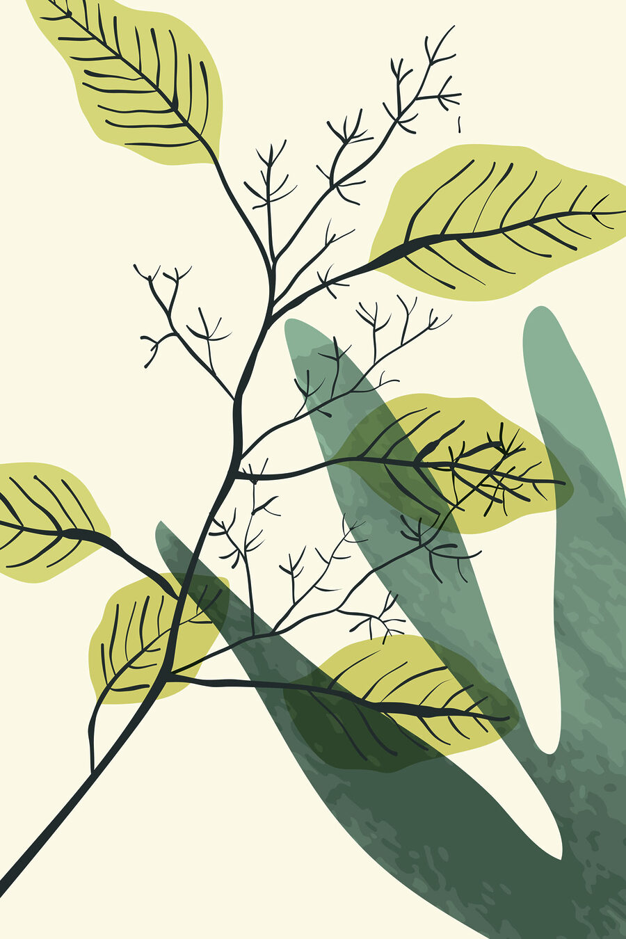 Ramos em verde-claro — design completo