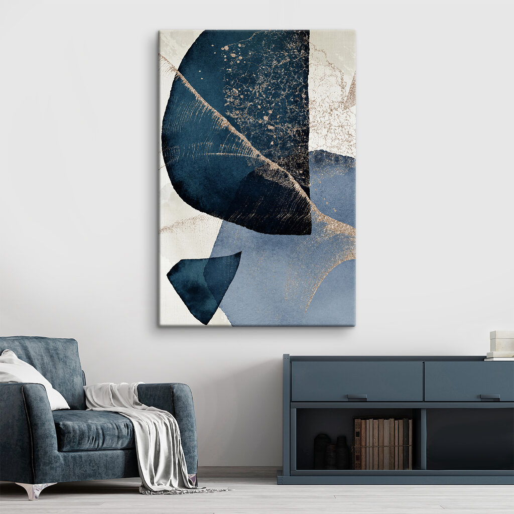 Azul-escuro com veios finos — interior 2