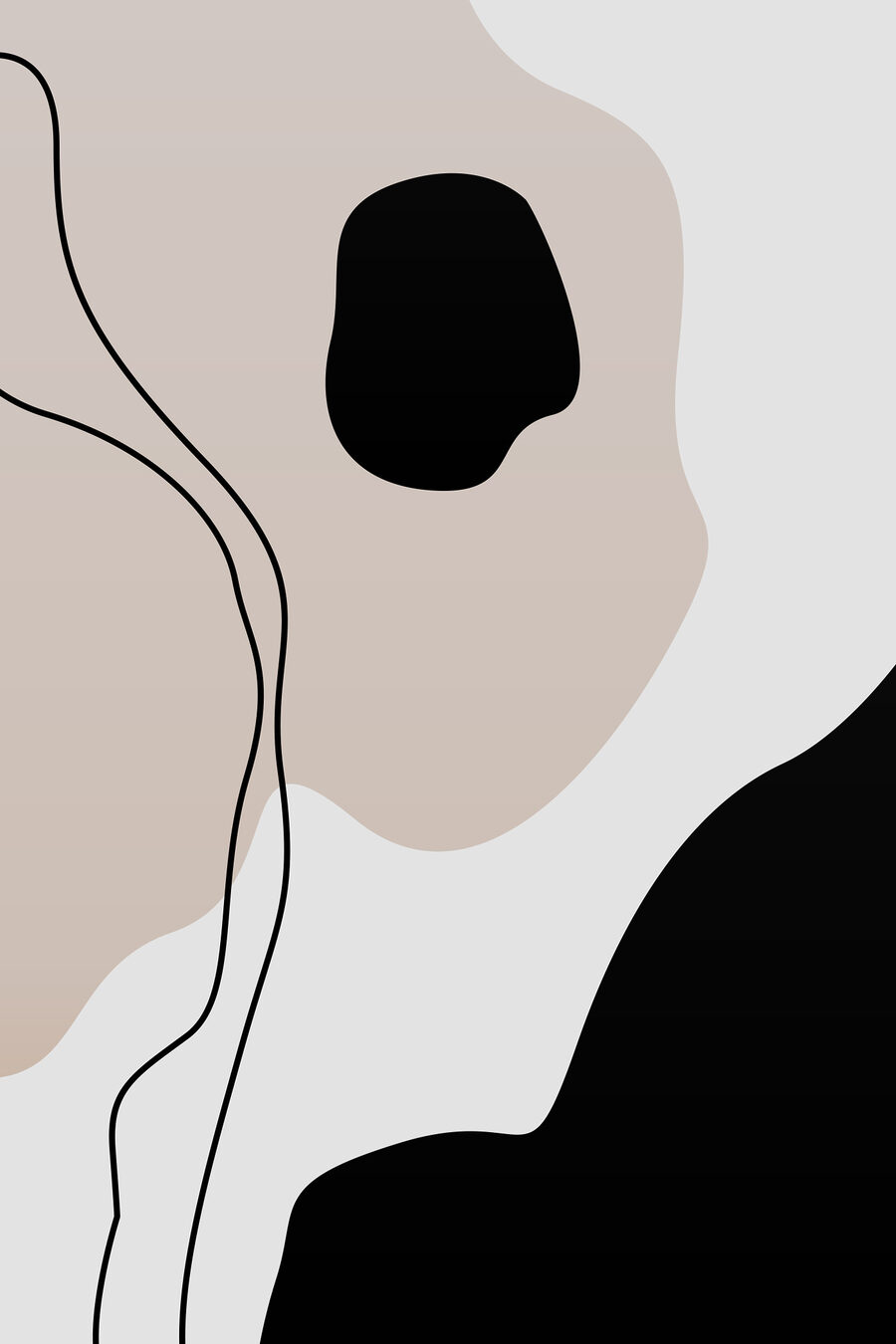 Linhas entre contrastes — design completo