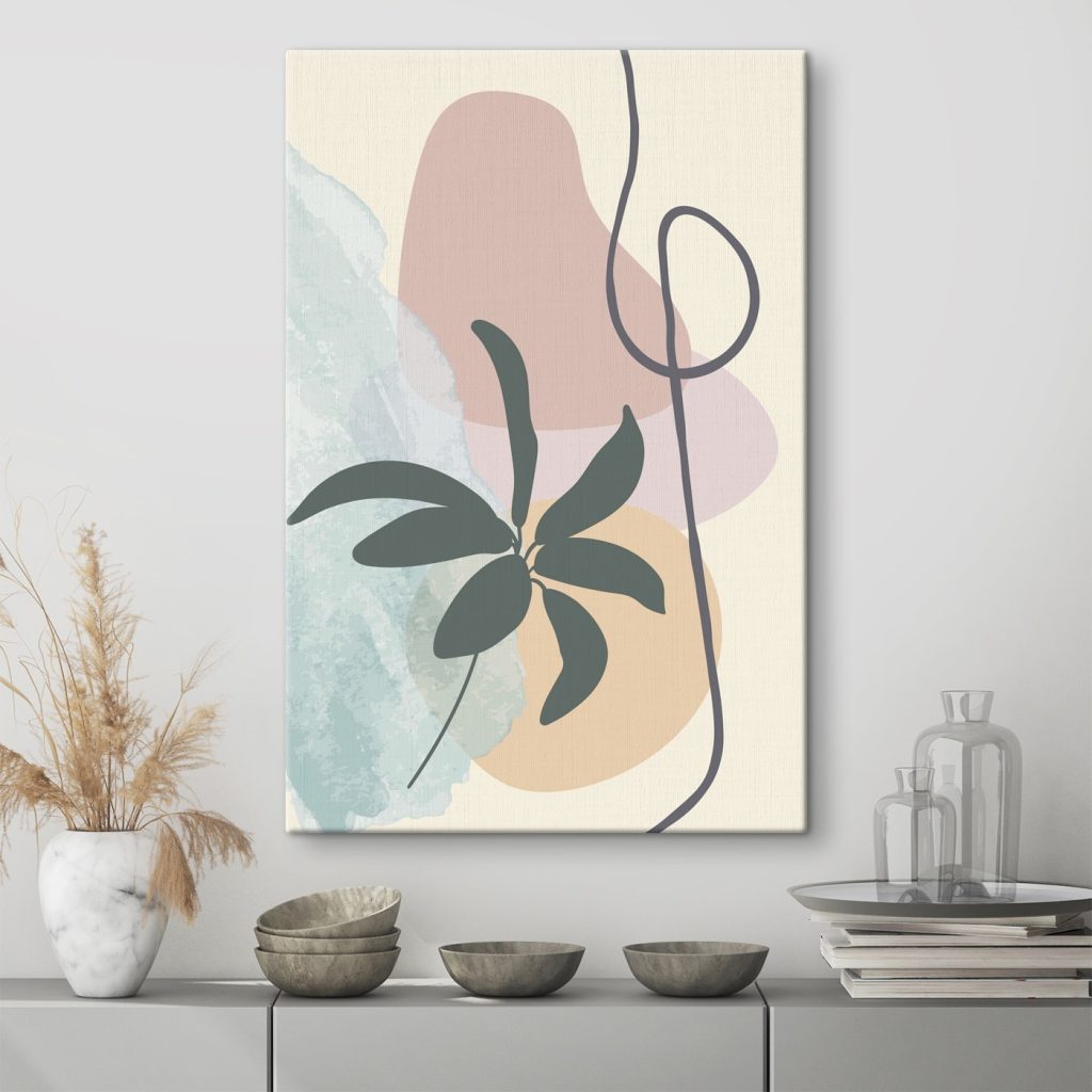 Planta com linha curva — interior 1