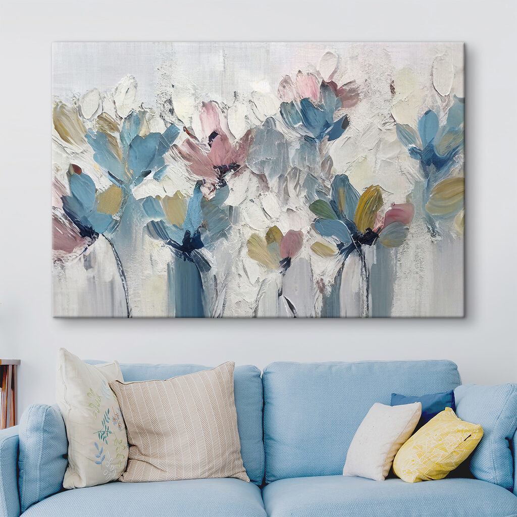 Flores em pinceladas espessas — interior 4