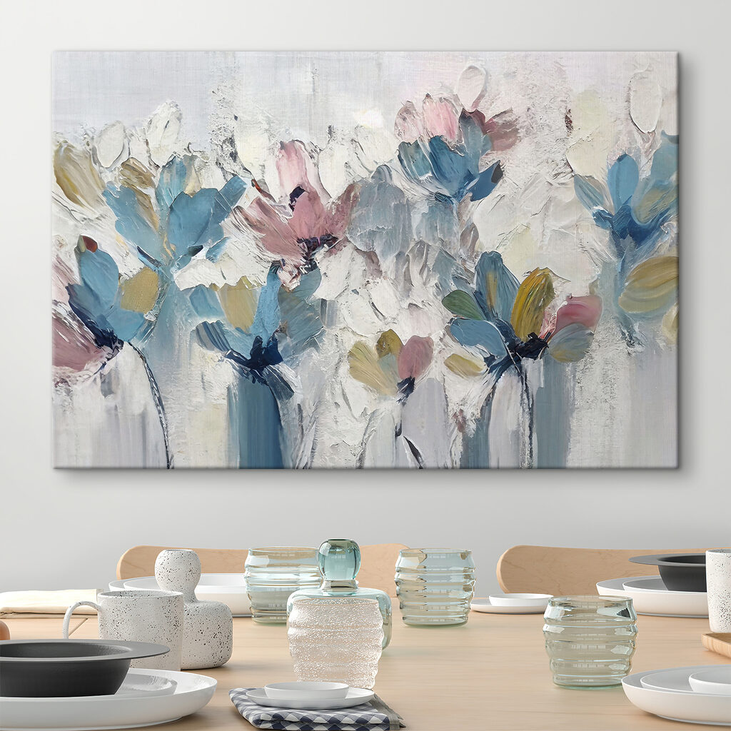 Flores em pinceladas espessas — interior 6