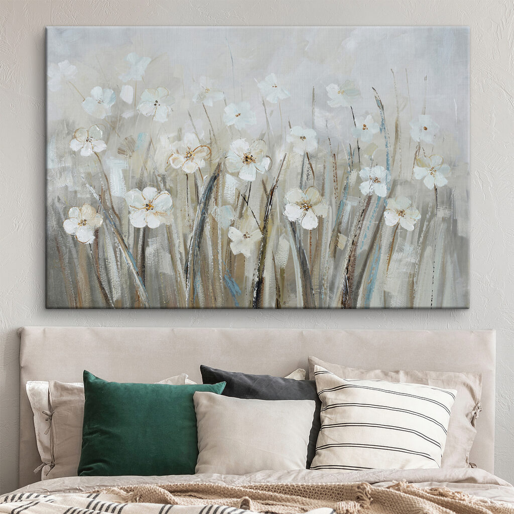 Flores miúdas em relva — interior 2