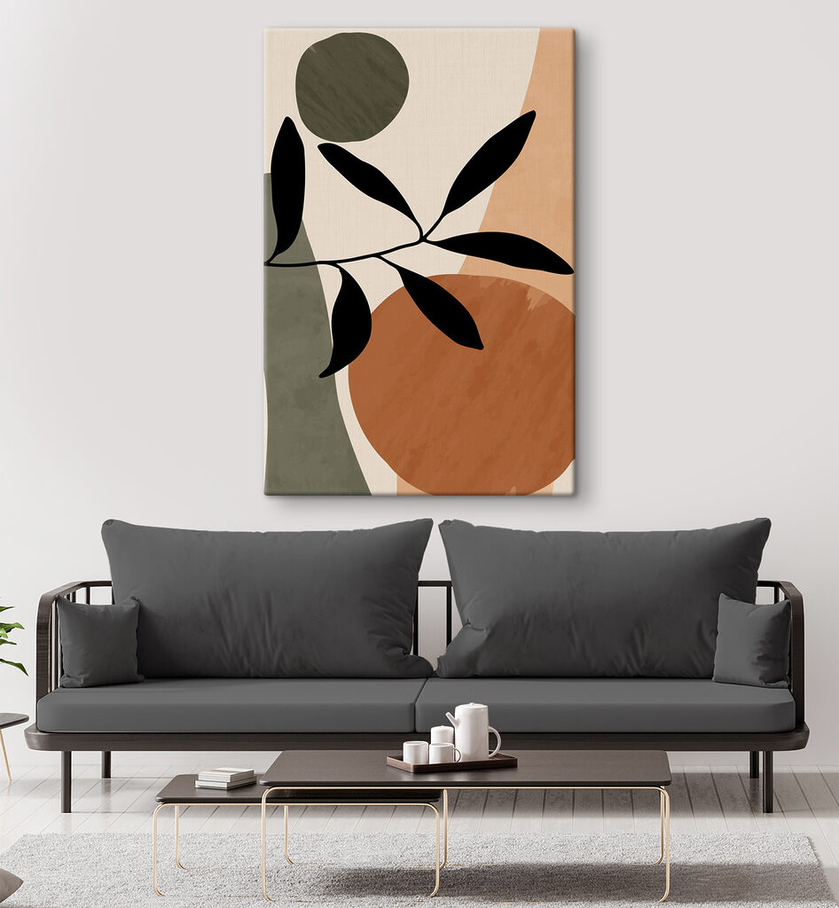 Folhagem entre contornos — interior 3