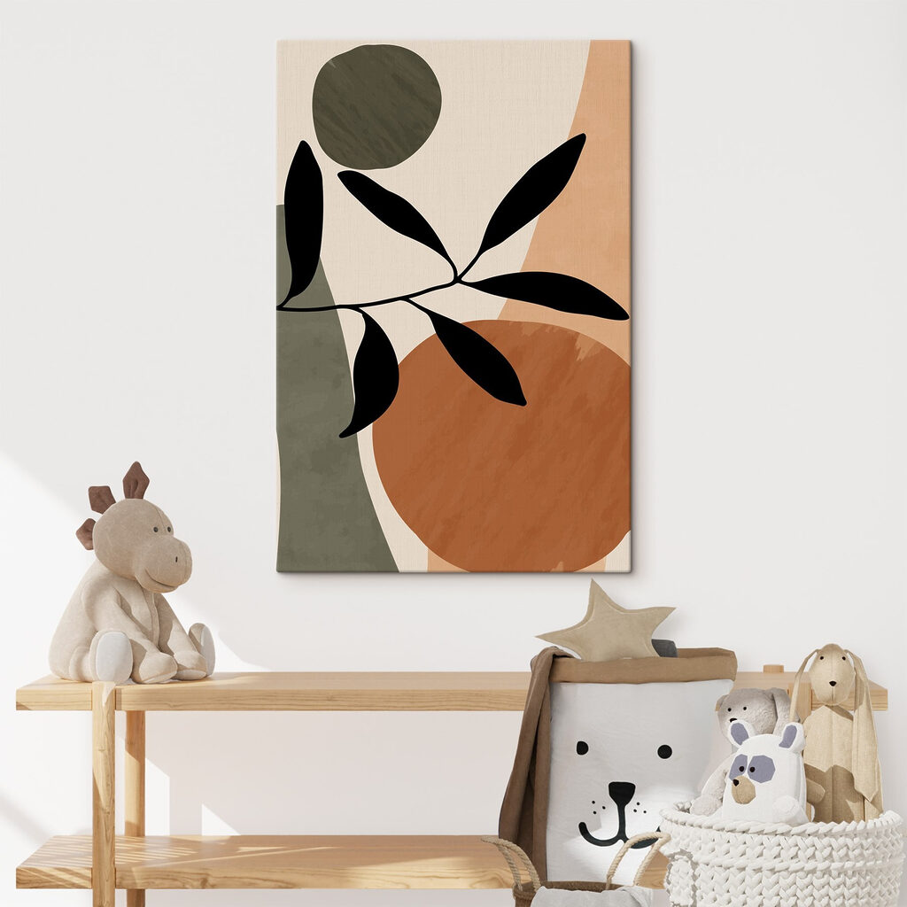 Folhagem entre contornos — interior 5