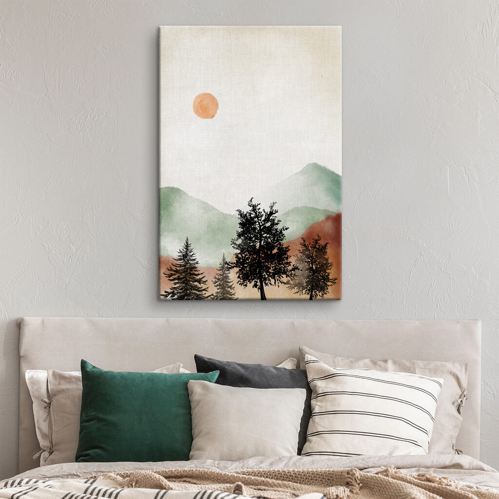 Sol sobre o bosque — interior 2