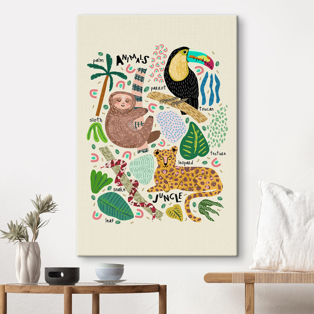 Animais na selva — interior 1