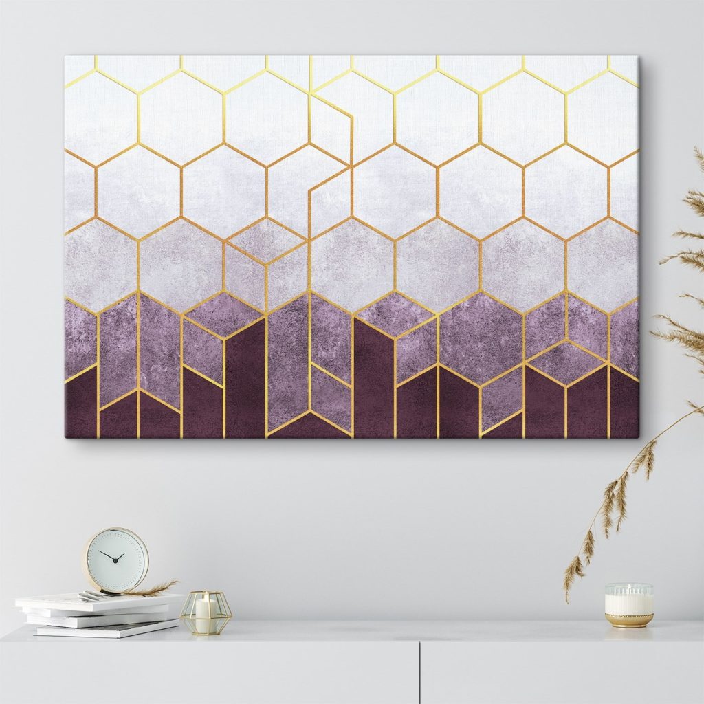 Hexágonos em gradiente — interior 2
