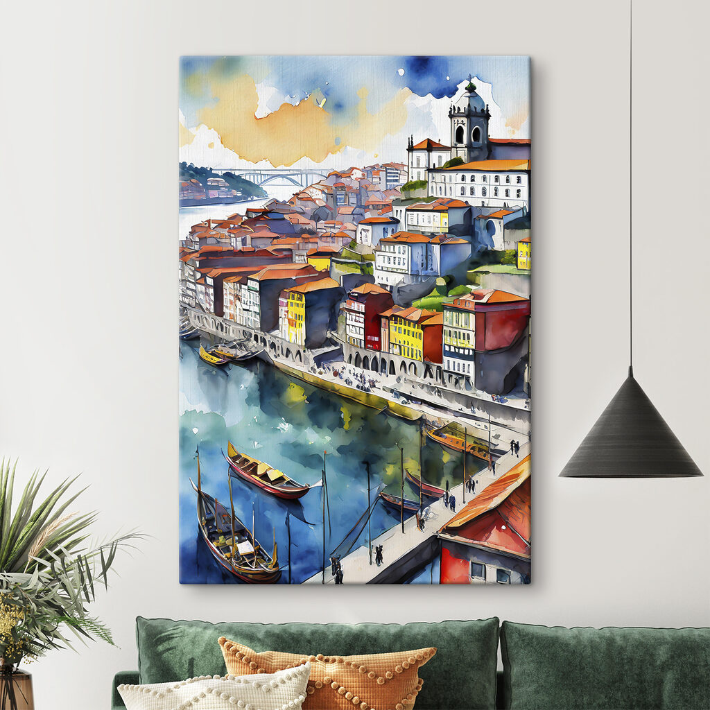 Cidade junto ao rio — interior 2