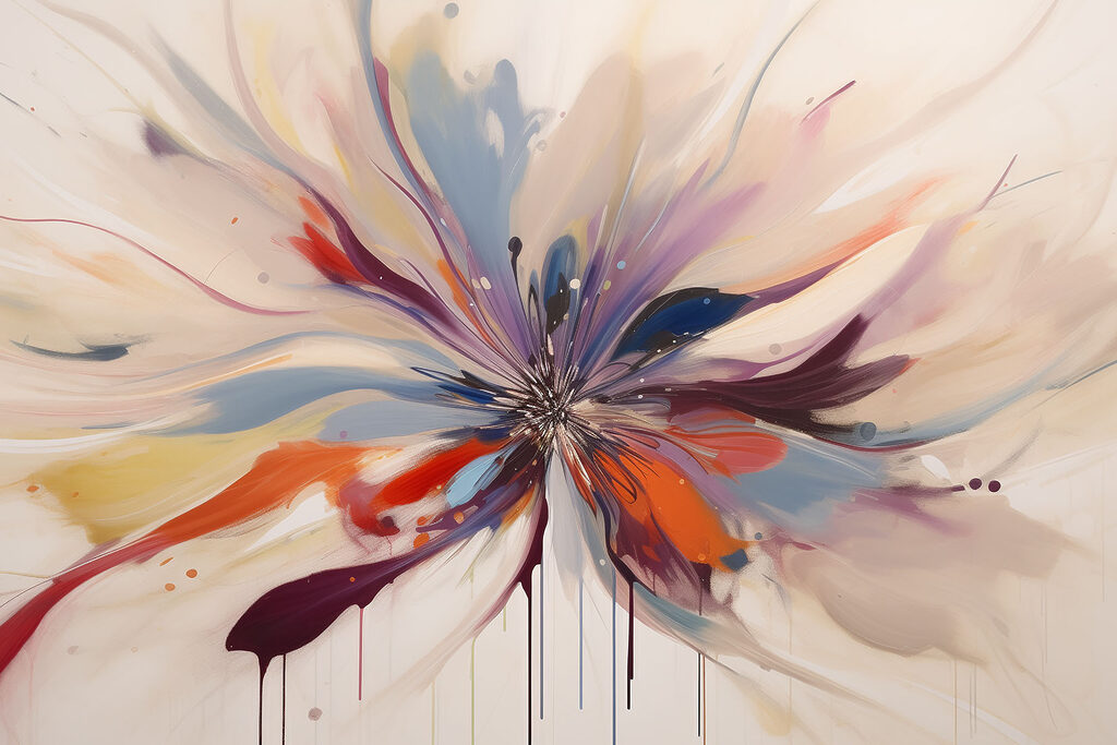 Flor de tinta — design completo