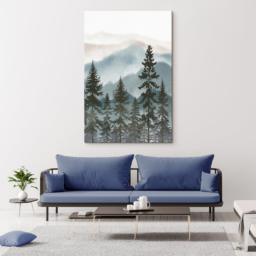 Floresta ao longe — interior 3