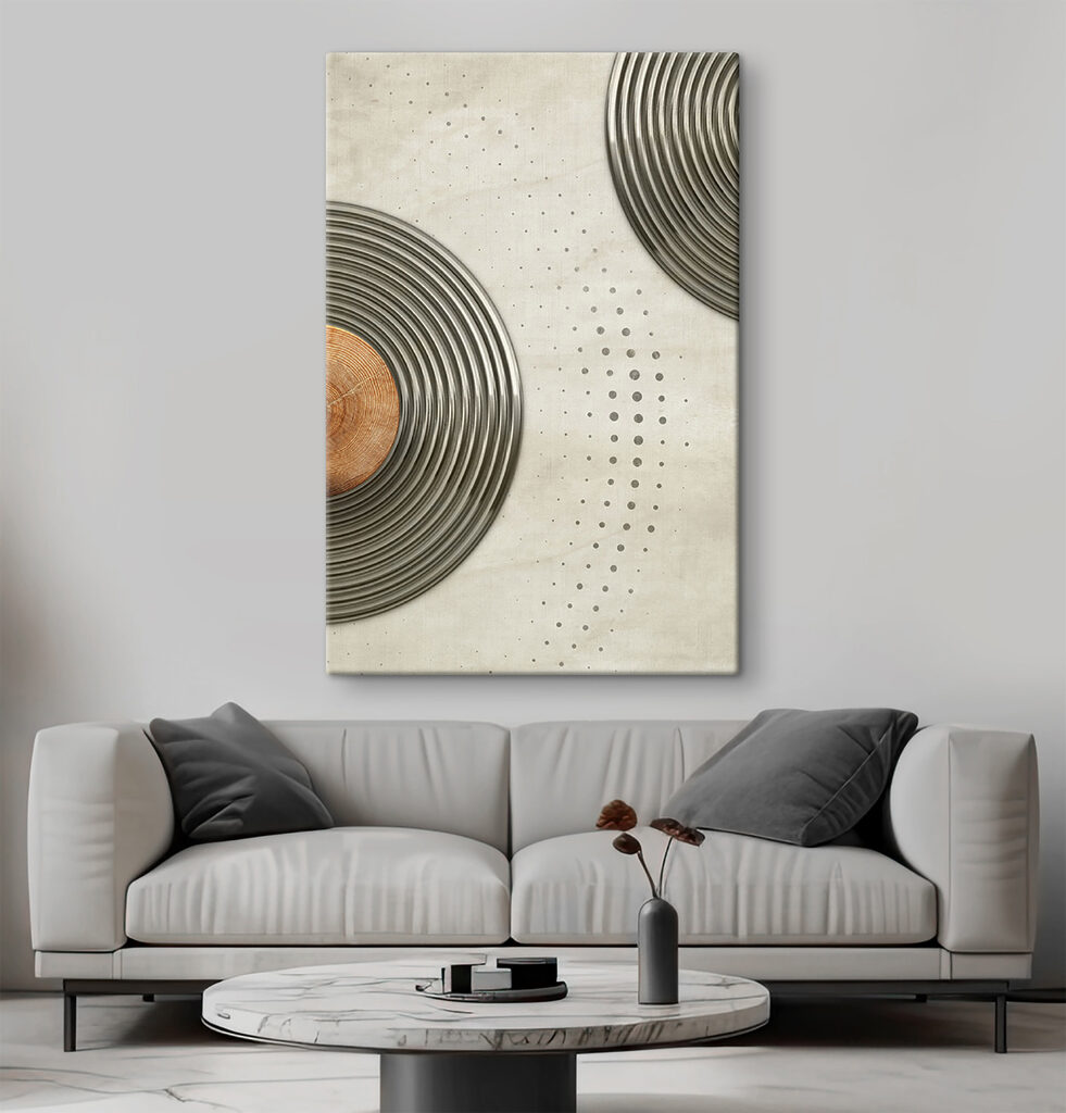 Semicírculos a girar — interior 1