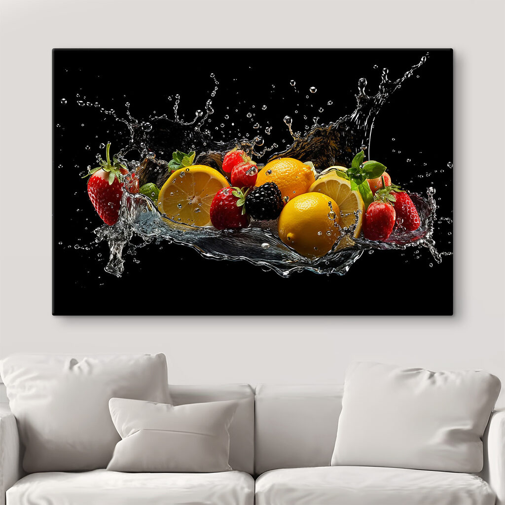 Fruta num salpico — interior 4