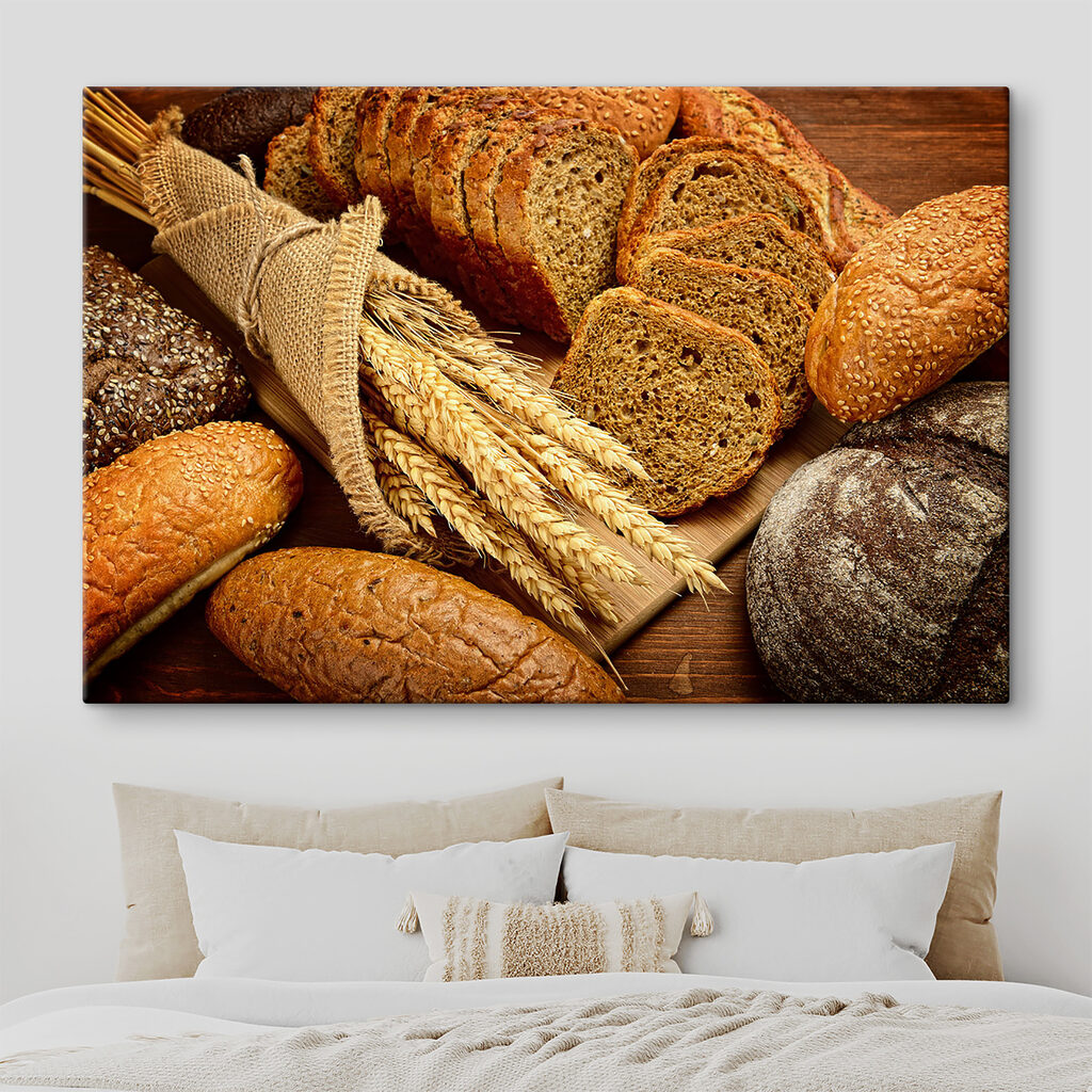 Pão com crosta dourada — interior 2