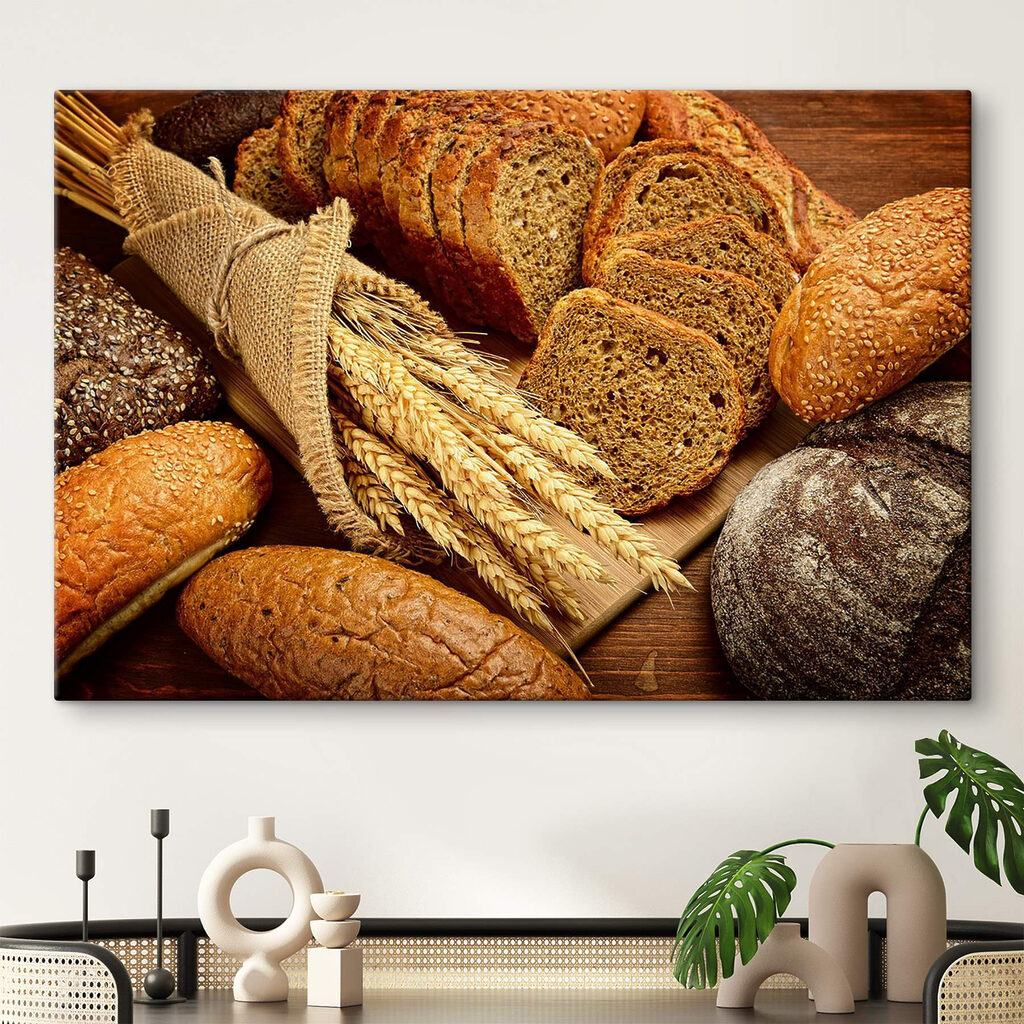 Pão com crosta dourada — interior 6