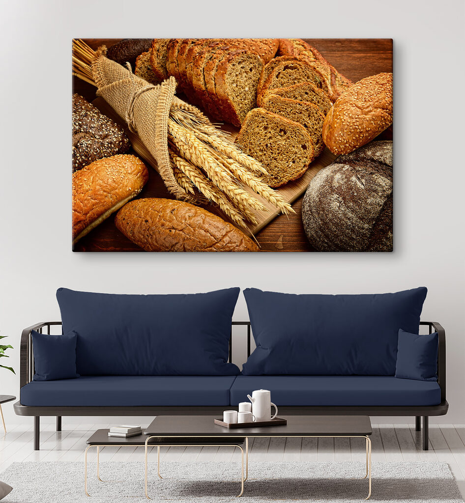 Pão com crosta dourada — interior 3