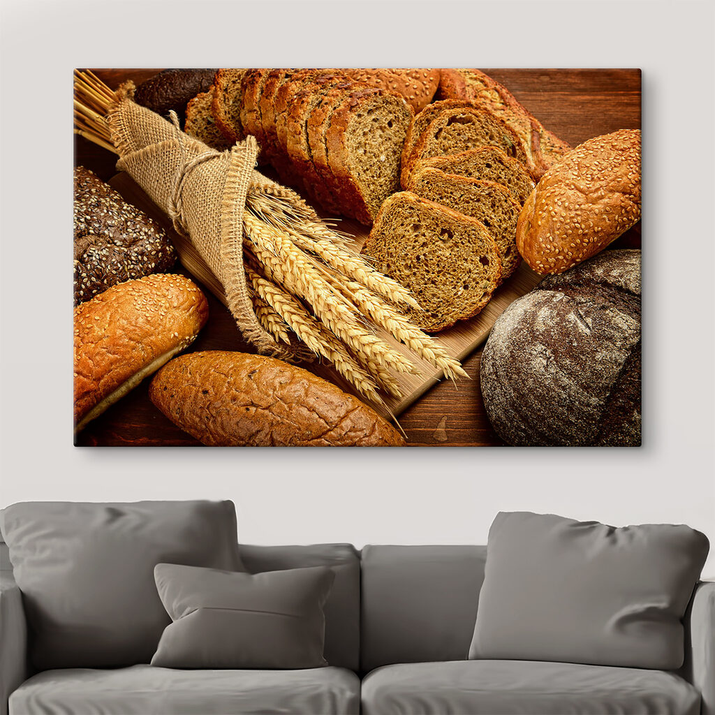 Pão com crosta dourada — interior 4